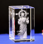 Christian Souvenirs Gifts Crafts Ornaments 3d Crystal | Christian Home Decor