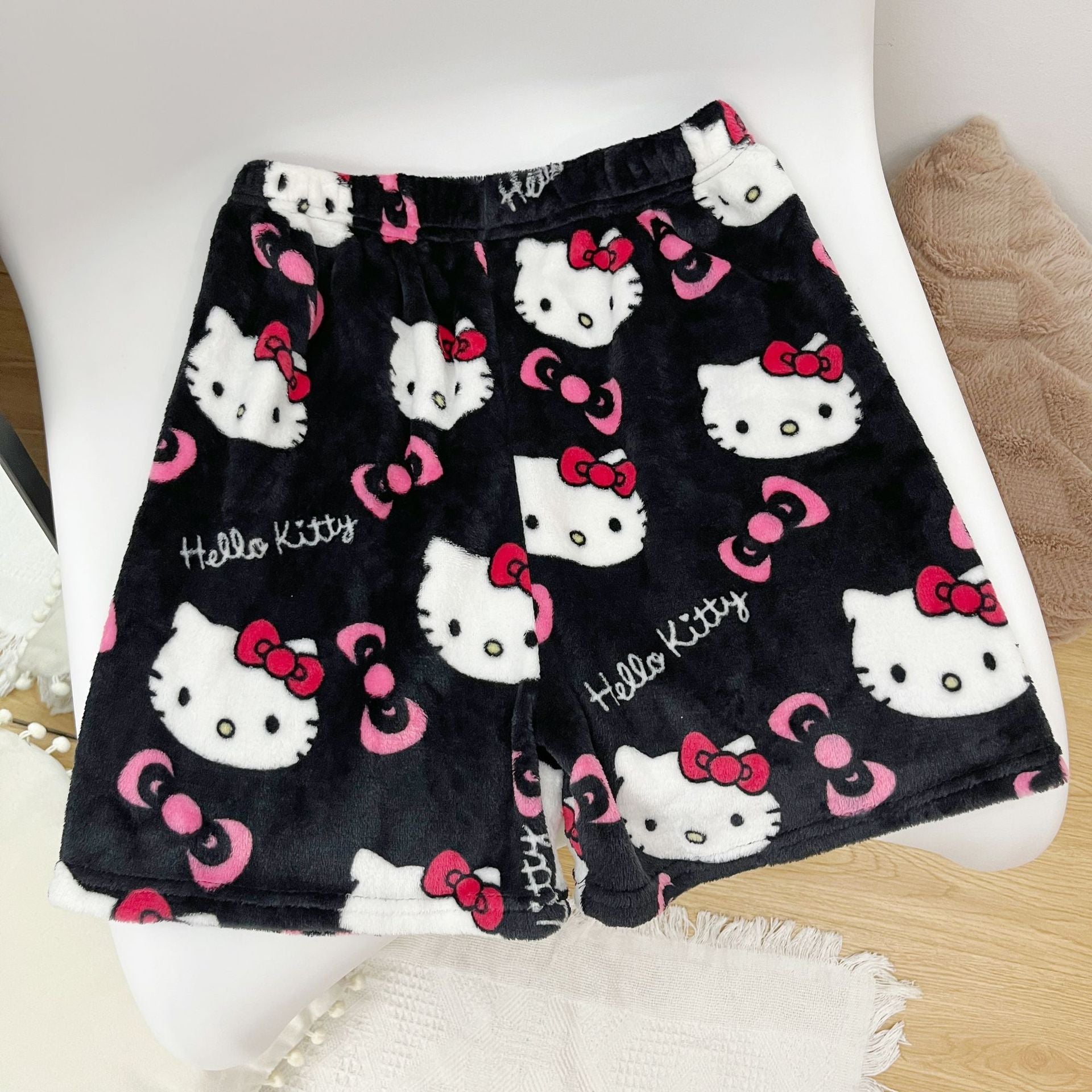 Women's High-Waisted Fleece Shorts - Summer Style