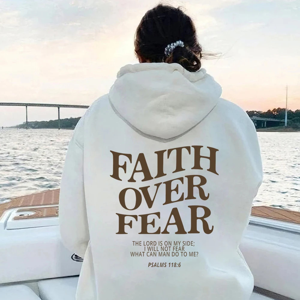 Faith Over Fear Hoodie | Faith Streetwear