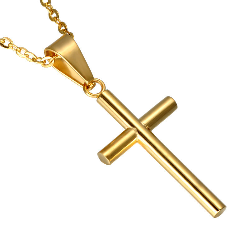 Stainless Steel Christian Cross Necklace Pendant | Christian Jewelry