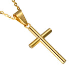 Stainless Steel Christian Cross Necklace Pendant | Christian Jewelry