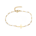 Cross Stainless Steel Bracelet