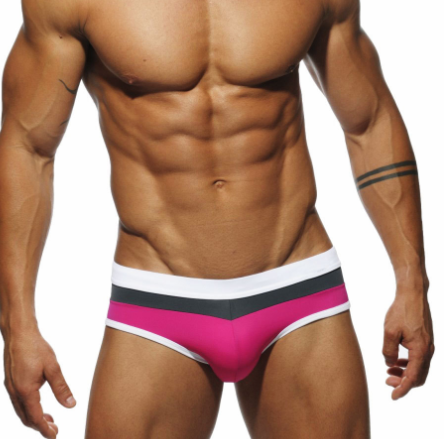 Men's Blue Camo Swim Briefs
