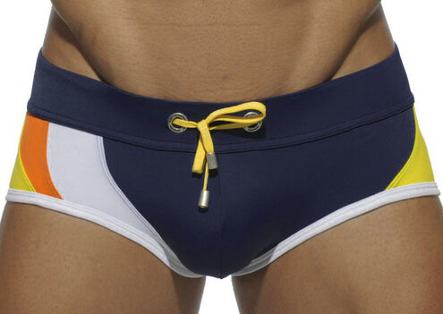 Men's Colorblock Swim Briefs
