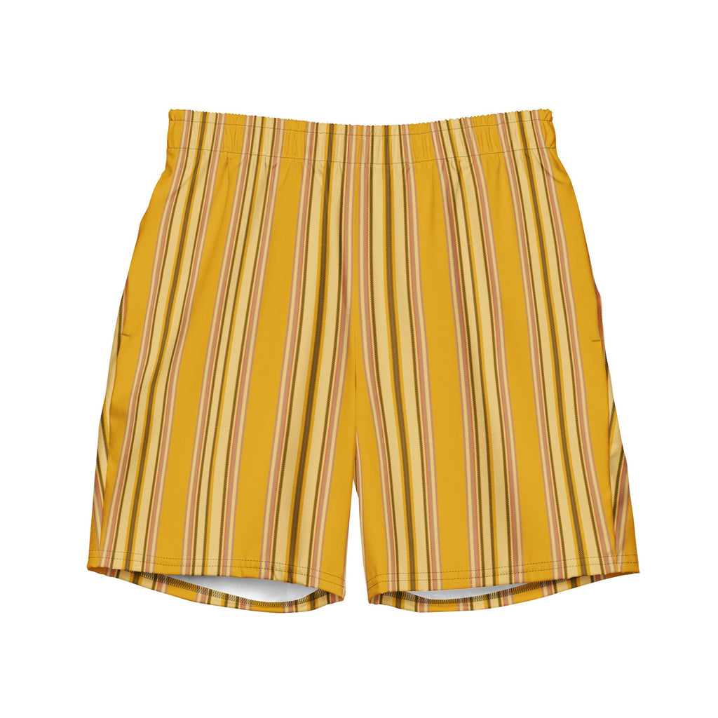 Men's Golden Sands Striped Swim Trunks