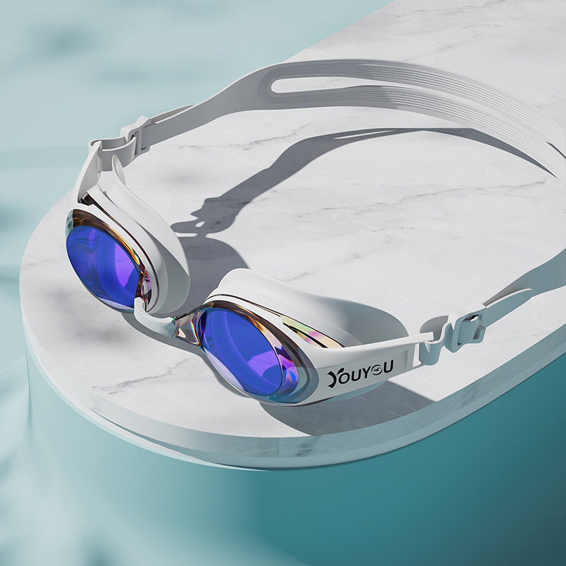 Anti-Fog Waterproof Swim Goggles