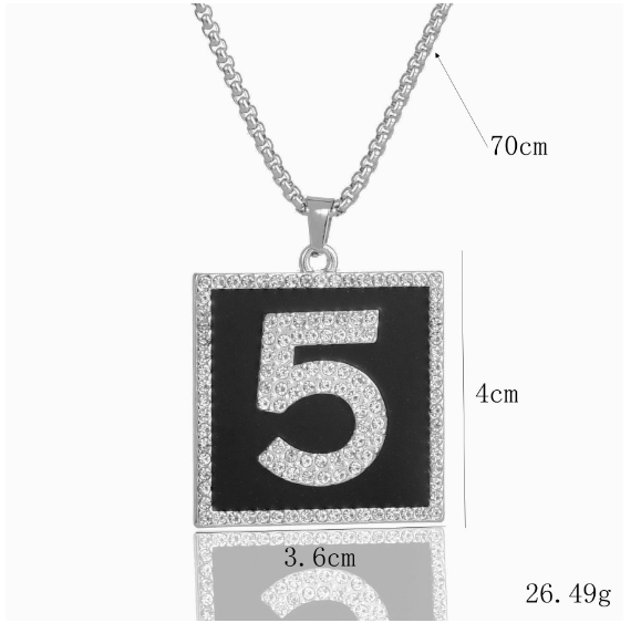 Fashionable Long Pendant Necklace with Cat's Eye Stone