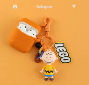 Shiba Inu Cartoon Silicone Case for AirPods Storage | Accessory