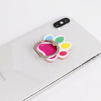 Creative Cartoon Husky Dog Bone Phone Case with Ring Stand