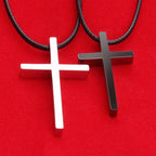 Emmanuel Couple Pendant - Stylish Cross Necklace