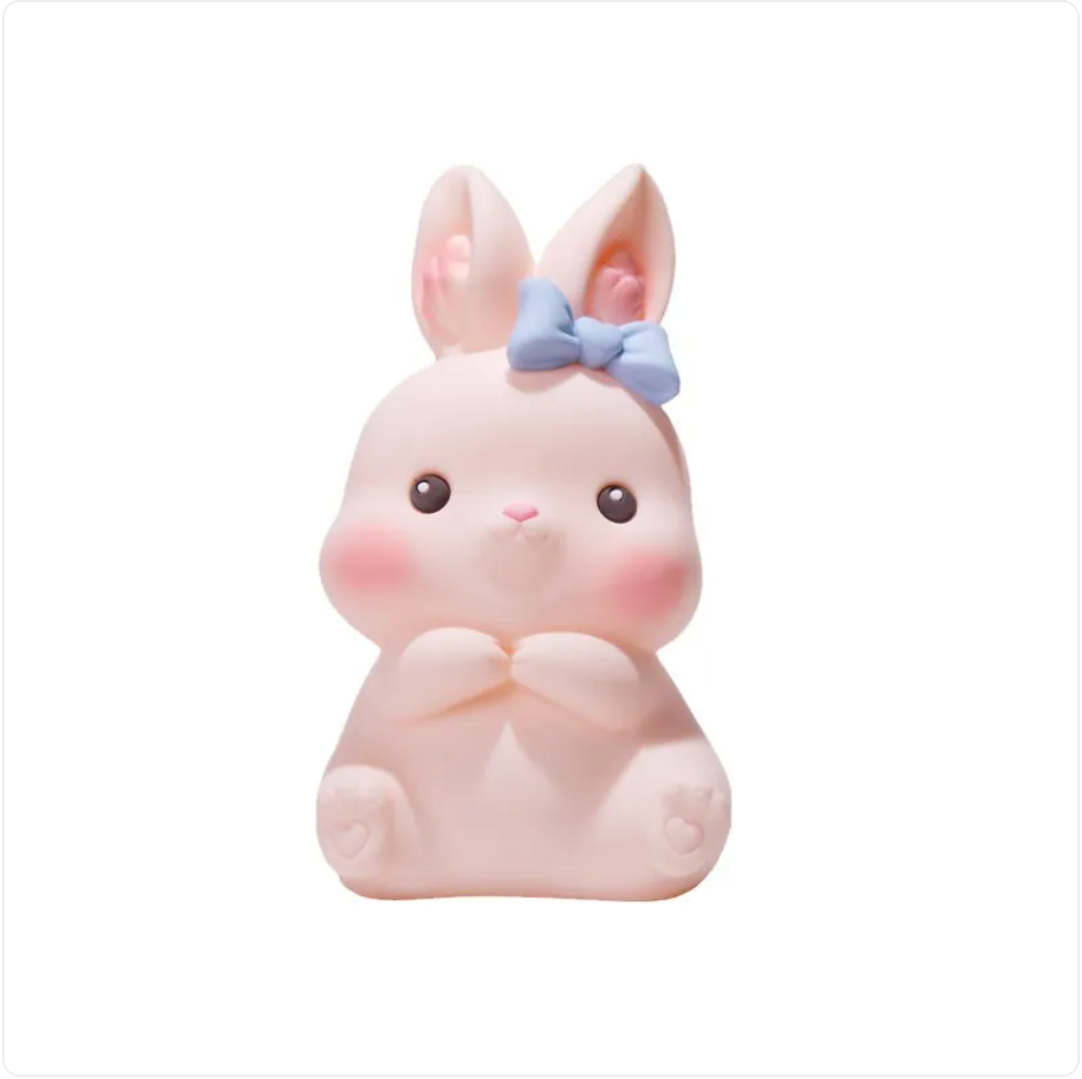 Rechargeable Easter Bunny Nightlight - Holiday Kids LED Lamp