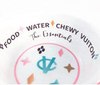 Luxury Ceramic Dog Bowl with Placemat