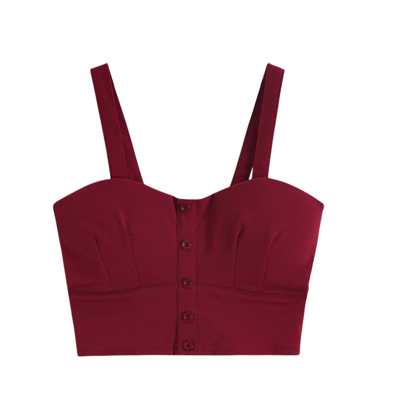 Striped Tube Top with Padded Straps - Plus Size Fashion