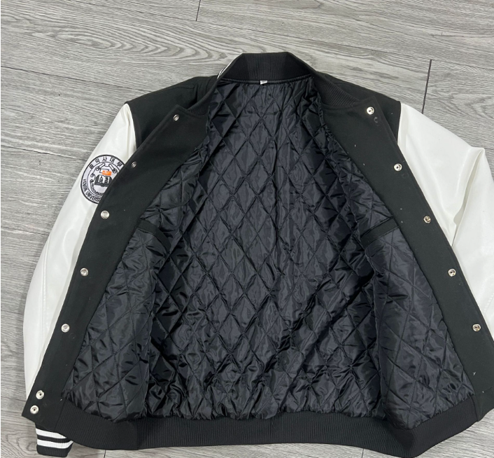 Fear Of God FOG Essentials Wool Sleeve Baseball Jacket