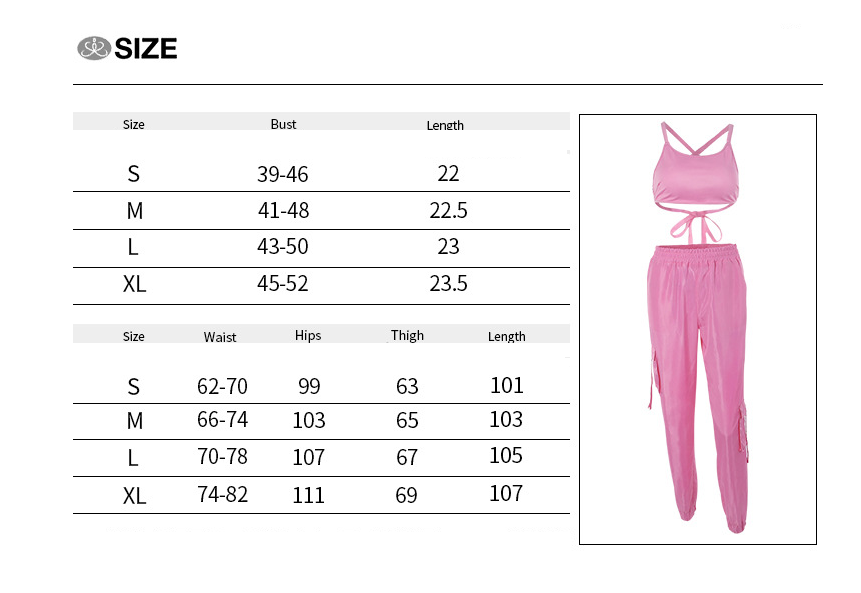 Women's Sporty Casual Set with Harem Pants and Tank Top