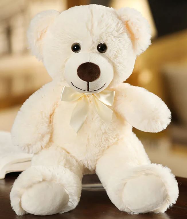 Seven Color Teddy Bear Doll Ribbon Bear Doll Foreign Trade Bow Doll Wedding Shower Doll | Home Decor