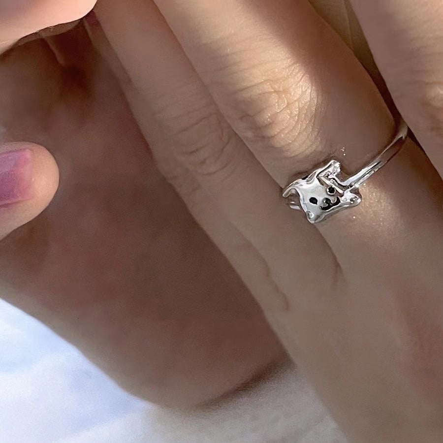 Cute Puppy Open Ring - Simple Fashion Jewelry Design