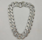 Rhinestone Dog Necklace