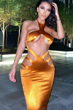 Chic Tube Top Show Dress for Fashionable Style