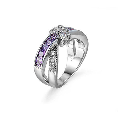 You Cross My Mind Ring Crystals In 3 Lovely Colors