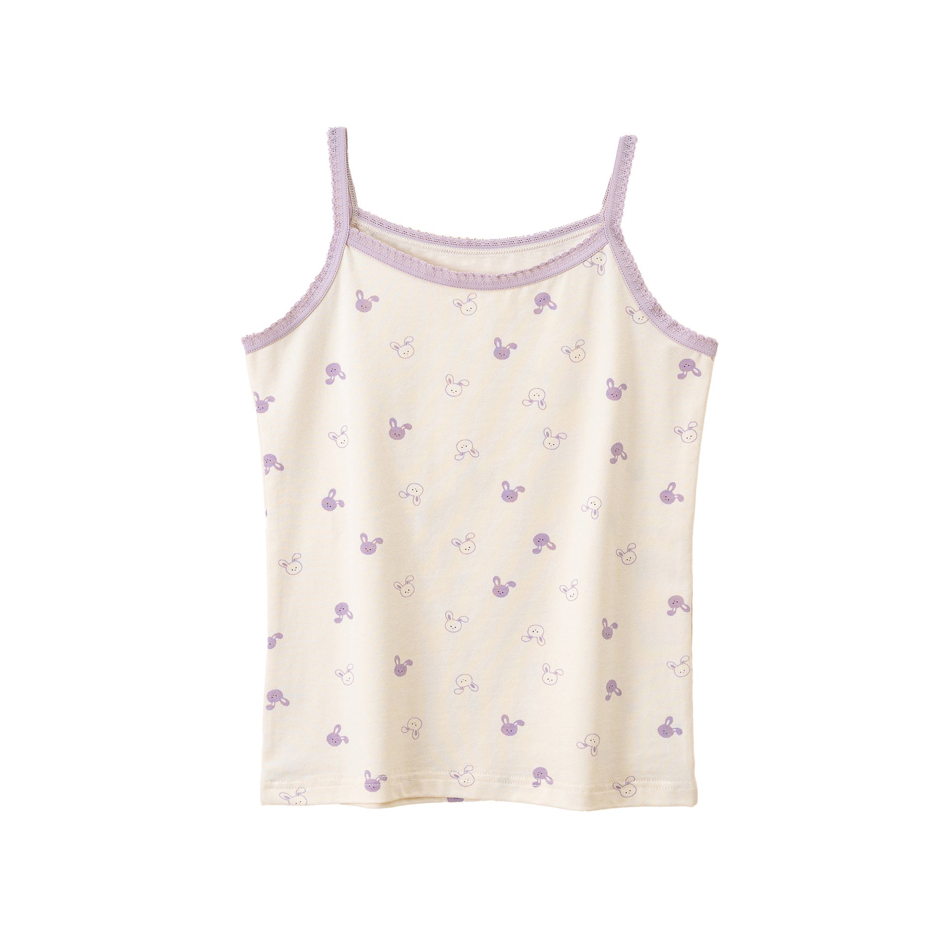 Girls' Cotton Summer Tank Top for Kids (Korean Style)