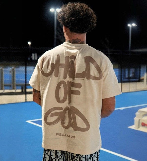 Child Of God Print T-shirt | Faith Streetwear