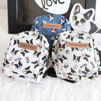 Petstyle Cartoon Dog Backpack with Leash for Pets