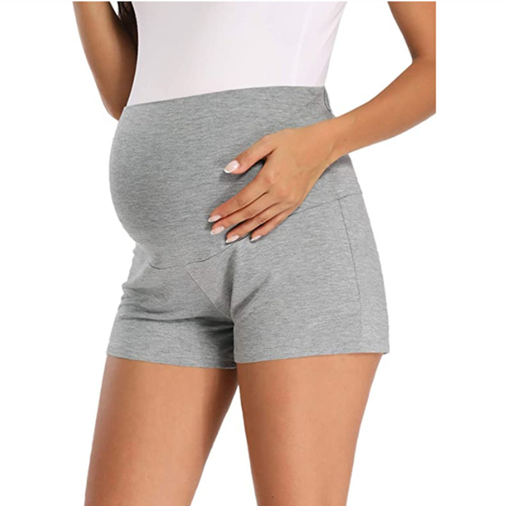Cotton Belly Shorts for Pregnant Women - Simple Style
