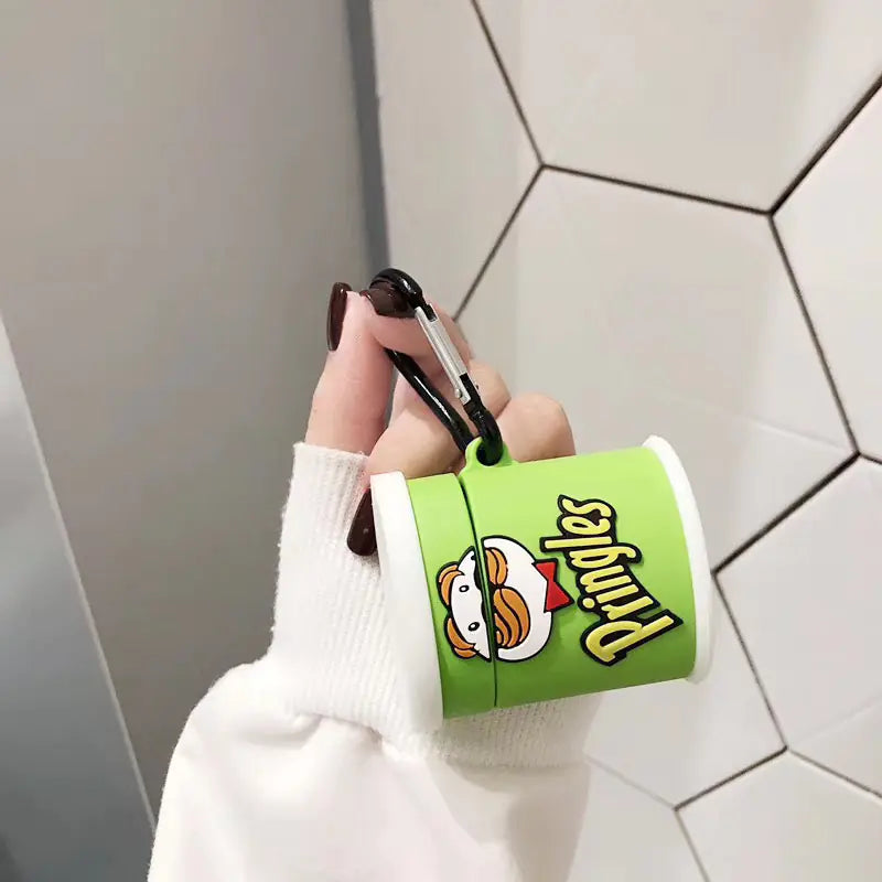 3D Potato Chips AirPods 1/2 Case - PVC Protection | Accessory