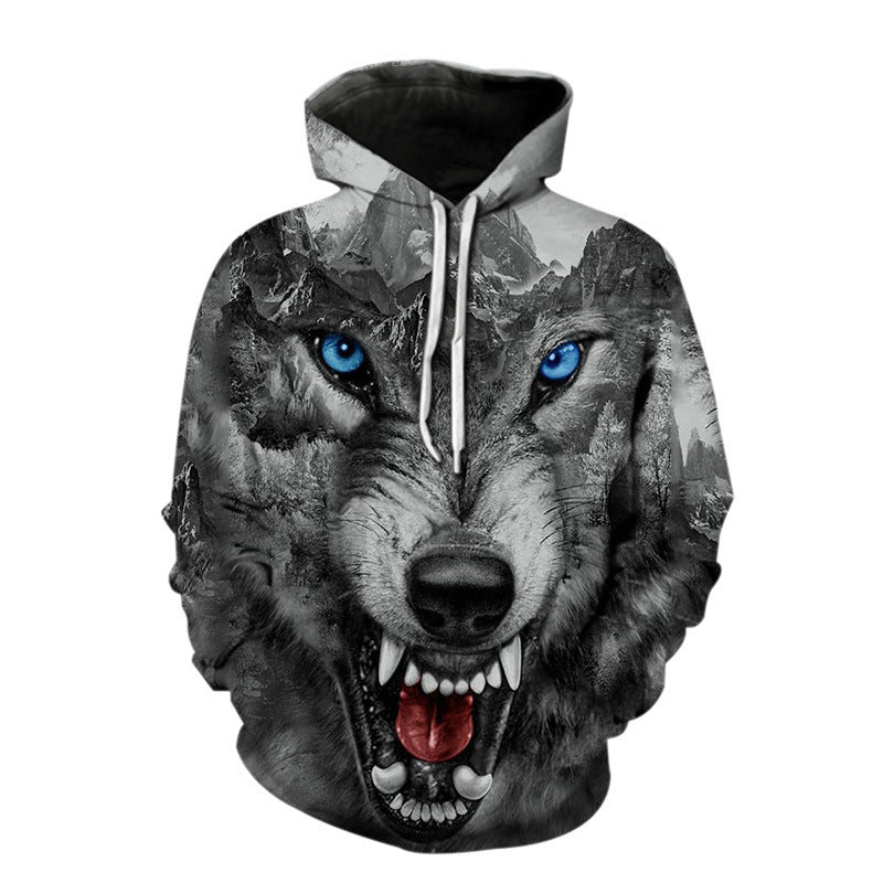 2023 Spring 3D Jesus Graphic Hoodie for Men | Faith Streetwear