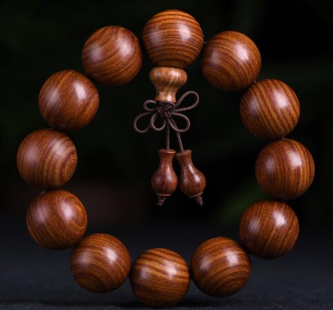Sandalwood Prayer Beads Bracelet with 108 Beads