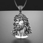 Hip Hop Jesus Pendant Necklace - Retro Fashion Gift