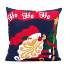 Embroidered Christmas Pillow Cover - Holiday Home Decor