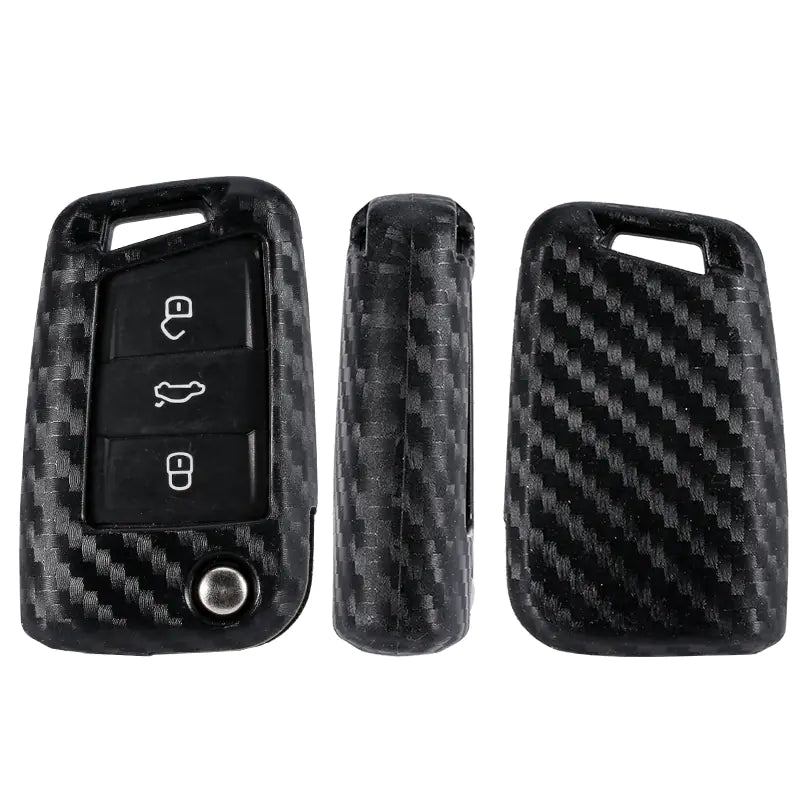 Carbon Fiber Key Fob Case for VW Golf 7 & Lamando | Accessory
