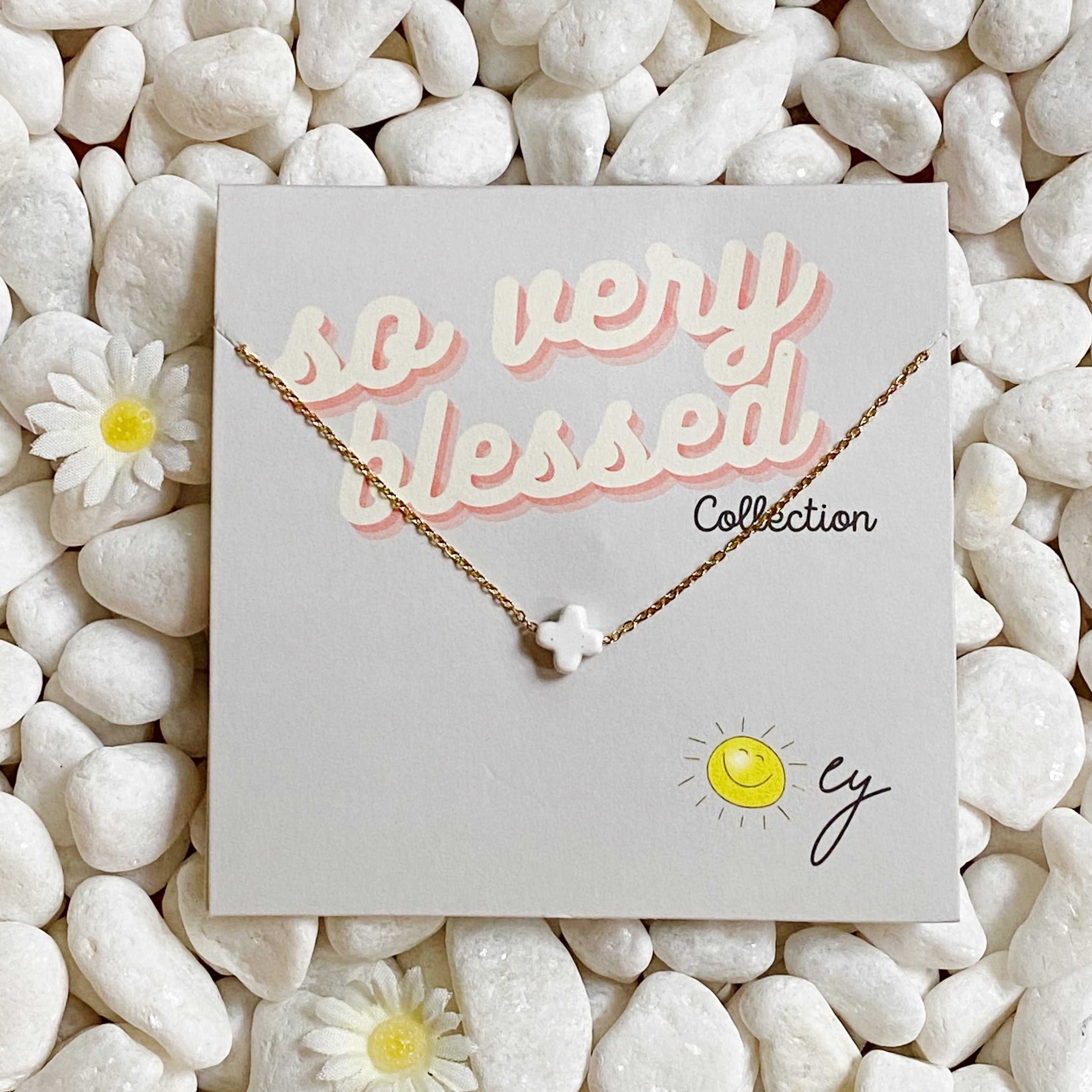 So Very Blessed Cross Necklace