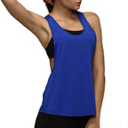 Summer Women's Sheer Sleeveless Sport Tank Top