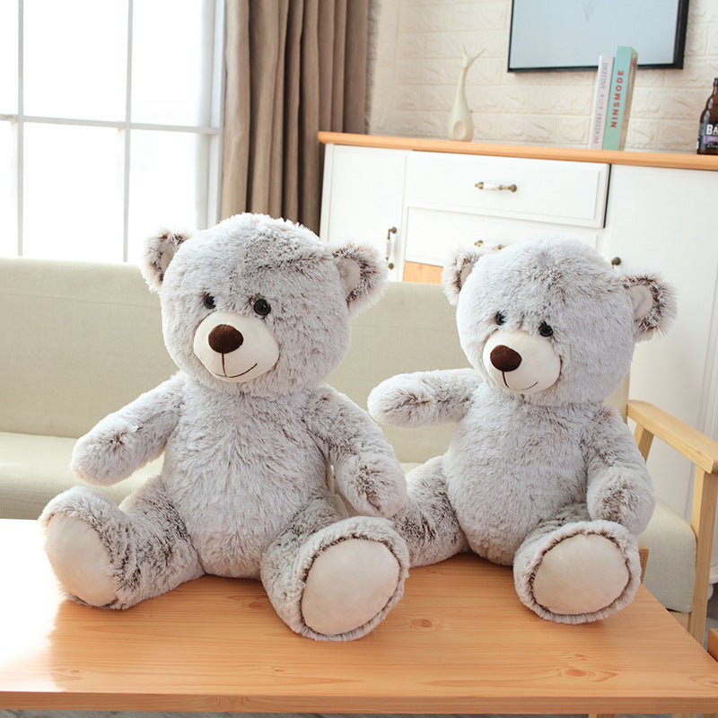 Two-Tone Plush Teddy Bear Zoo Collectible Toy | Home Decor