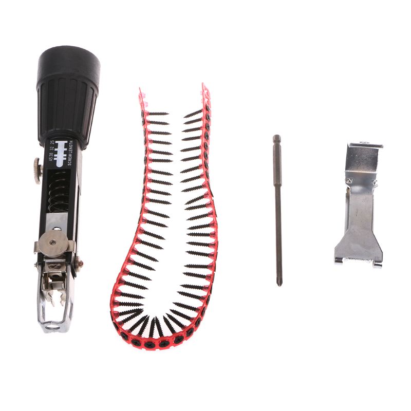 Automatic Nail Feeder with Chain Support for Gun