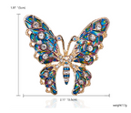 Floral Bird and Butterfly Insect Brooch Collection