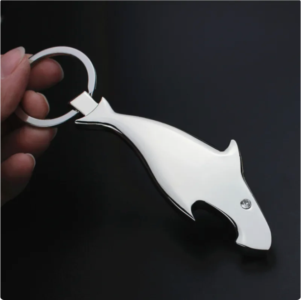 Shark Bottle Opener Keychain | Accessory