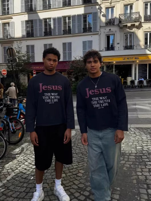 Jesus Is The Way Hoodie T-Shirt | Faith Streetwear