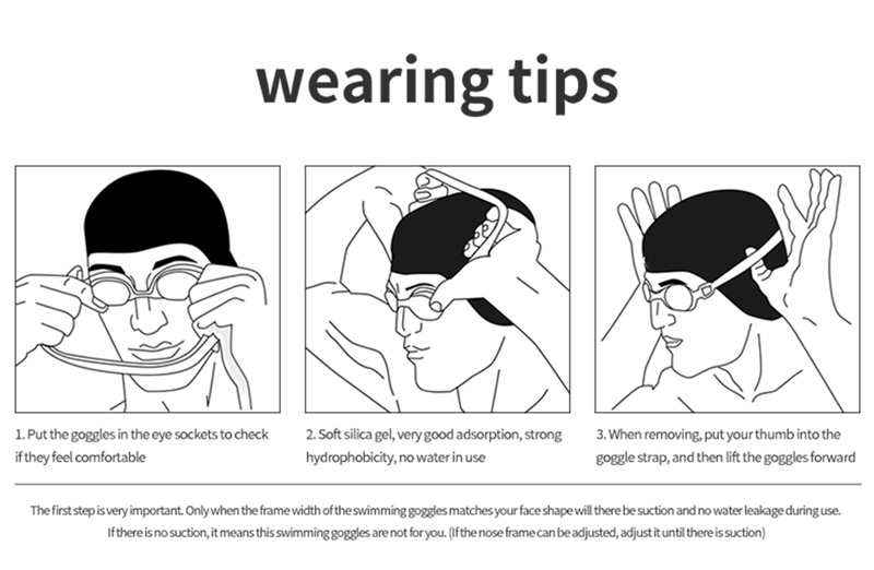 Anti-Fog UV Mirrored Swimming Goggles