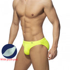 Men's Low-Rise Padded Swim Briefs