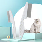 Stainless Steel Pet Flea Comb for Cats with Fine Teeth