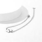Stainless Steel Pet Paw Charm Bracelet for Women | Jewelry