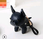 Bulldog Pendant Car Decoration Pet Dog Keychain | Accessory