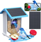 Solar Bird Feeder With Camera