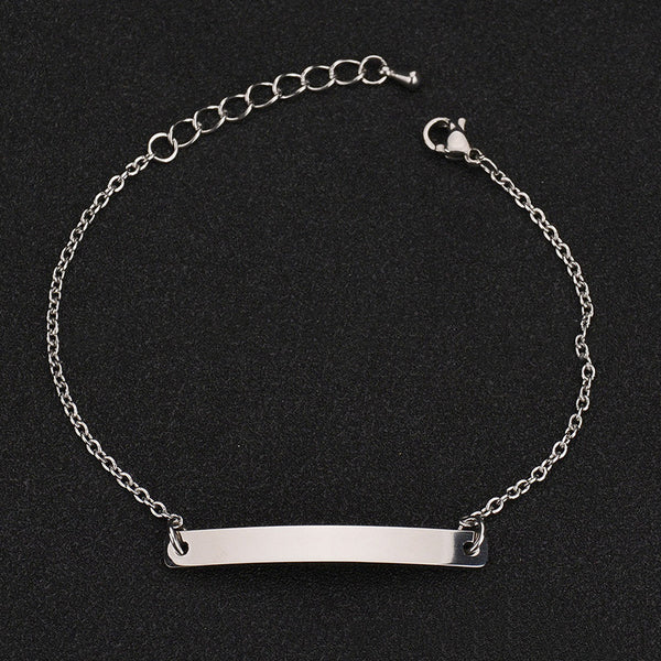 "Let Go & Let God Steel Bracelet" | Christian Jewelry