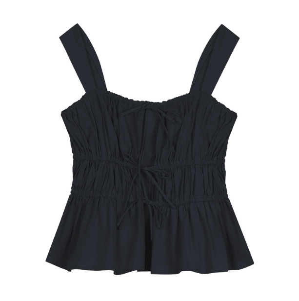 2020 Summer Korean Style Sleeveless Crop Top for Women