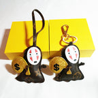 Spirited Away No-Face Keychain and Cartoon Charms | Accessory